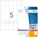 HERMA Ordneretiketten 38,0 x 297,0 mm weiß