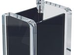 WEDO Acryl Exklusiv Stiftehalter 9,4 x 6,5 x 9,4 cm glasklar/schwarz