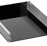 WEDO Briefablage Acryl Exklusiv DIN A4 glasklar