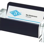 WEDO Visitenkartenhalter glasklar