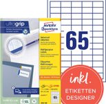 AVERY Zweckform Etiketten 3666-200 weiß 38,0 x 21,2 mm