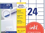 AVERY Zweckform Etiketten 3658-200 weiß 64,6 x 33,8 mm