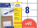 AVERY Zweckform Etiketten 3660-200 weiß 97,0 x 67,7 mm