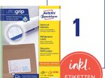 AVERY Zweckform Etiketten 3478-200 weiß 210,0 x 297,0 mm