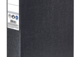herlitz Ordner Rückenbreite 7.5 cm DIN A3 hoch Karton schwarz marmoriert