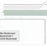MAILmedia Briefumschläge DIN lang mit Fenster haftklebend