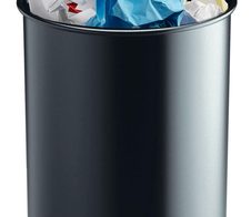 DURABLE Papierkorb 15,0 l schwarz