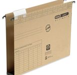 ELBA vertic ULTIMATE Hängesammler DIN A4 4 cm naturbraun