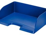 LEITZ Briefablage Jumbo quer Plus DIN A4 quer blau