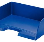 LEITZ Briefablage Jumbo quer Plus DIN A4 quer blau