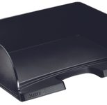 LEITZ Briefablage Jumbo quer Plus DIN A4 quer schwarz