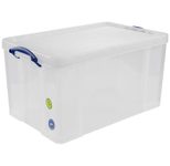 Really Useful Box Aufbewahrungsbox 84,0 l - 71,0 x 44,0 x 38,0 cm transparent