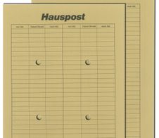 MAILmedia Hauspostversandtaschen DIN C4 braun