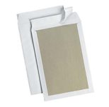 MAILmedia Papprückwandtaschen DIN B4 weiß