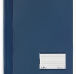 DURABLE Schnellhefter DIN A4 überbreit PVC dunkelblau