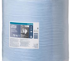 TORK Putztuchrolle 3-lagig blau