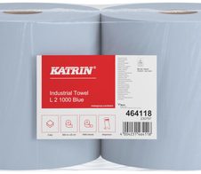KATRIN Putztuchrollen 2-lagig blau