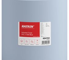 KATRIN Putztuchrolle 3-lagig blau