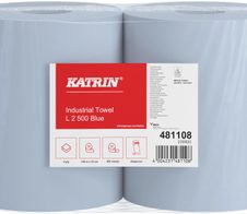 KATRIN Putztuchrollen 2-lagig blau