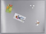 Zeller Magnettafel 60,0 x 80,0 cm silber