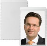 DURABLE Dokumentenhüllen 5,2 x 7,4 transparent