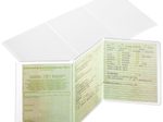 DURABLE Dokumentenhüllen 21,0 x 10,5 transparent
