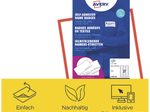 AVERY Zweckform Namensetiketten L4784-20 weiß 63,5 x 29,6 mm