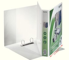 LEITZ Präsentationsringbücher 2-Ringe DIN A4 5 cm weiß