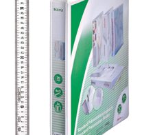 LEITZ Präsentationsringbücher 4-Ringe DIN A4 4.4 cm weiß