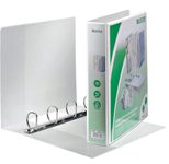 LEITZ Präsentationsringbücher 4-Ringe DIN A4 6.3 cm weiß