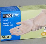HYGOSTAR Einmalhandschuhe IDEAL M transparent
