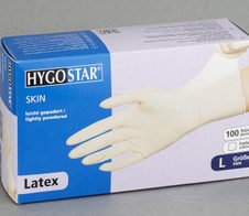 HYGOSTAR Einmalhandschuhe SKIN L weiß