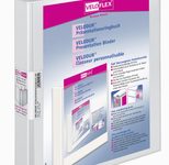 VELOFLEX Präsentationsringbücher 4-Ringe DIN A4 2 cm weiß