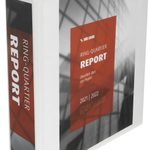 VELOFLEX Präsentationsringbücher 4-Ringe DIN A4 8.5 cm weiß