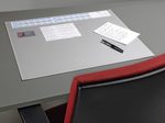 DURABLE Schreibtischunterlage 65,0 x 52,0 cm grau