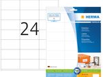HERMA Etiketten 8638 weiß 70,0 x 36,0 mm