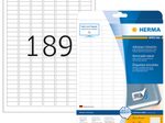 HERMA Etiketten 10001 weiß 25,4 x 10,0 mm