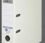 herlitz Ordner Rückenbreite 8 cm DIN A4 Karton weiß