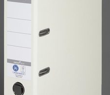 herlitz Ordner Rückenbreite 8 cm DIN A4 Karton weiß