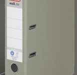 herlitz Ordner Rückenbreite 8 cm DIN A4 Karton grau