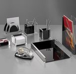 WEDO Acryl Exklusiv Tischabroller transparent