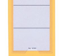 DURABLE ORDOFIX® Ordneretiketten für 8 cm Rückenbreite 47,0 x 390,0 mm