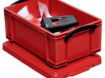 Really Useful Box Aufbewahrungsbox 9,0 l - 39,5 x 25,5 x 15,5 cm rot