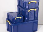 Really Useful Box Aufbewahrungsbox 9,0 l - 39,5 x 25,5 x 15,5 cm blau