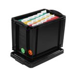 Really Useful Box Aufbewahrungsbox 19,0 l - 39,5 x 25,5 x 29,0 cm schwarz