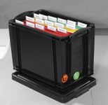 Really Useful Box Aufbewahrungsbox 19,0 l - 39,5 x 25,5 x 29,0 cm schwarz
