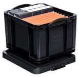 Really Useful Box Aufbewahrungsbox 35,0 l - 48,0 x 39,0 x 31,0 cm schwarz