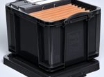 Really Useful Box Aufbewahrungsbox 35,0 l - 48,0 x 39,0 x 31,0 cm schwarz