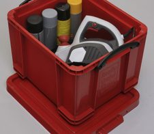 Really Useful Box Aufbewahrungsbox 35,0 l - 48,0 x 39,0 x 31,0 cm rot
