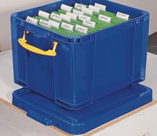 Really Useful Box Aufbewahrungsbox 35,0 l - 48,0 x 39,0 x 31,0 cm blau